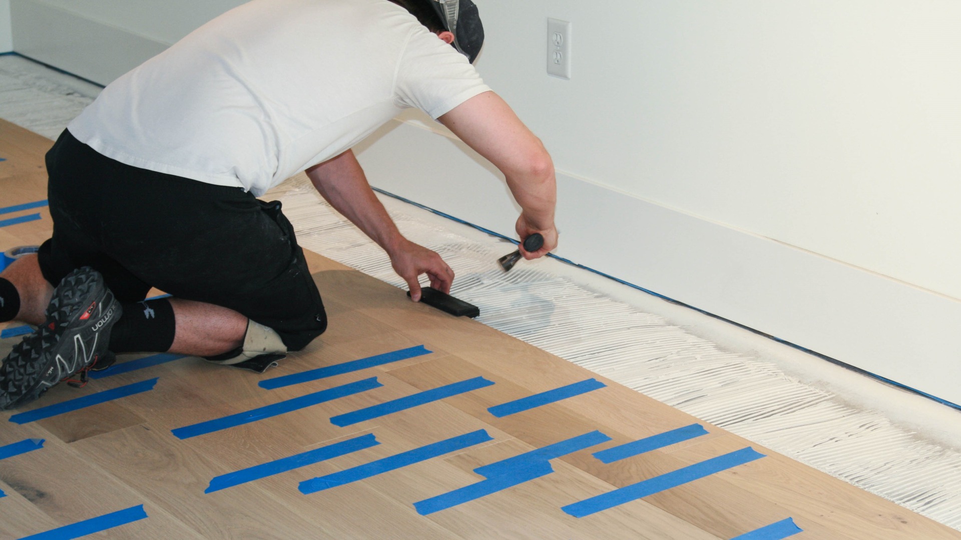 Glue Down Install