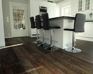 Vintage Ebony Wood Floors