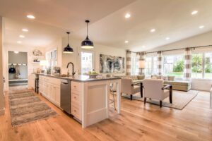 Vintage Canyon Room Living Room Hardwood Flooring