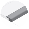 Square Nose Hardwood Floor Molding