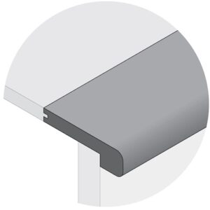 Millennium Whisky Flush Mount Stair Nose