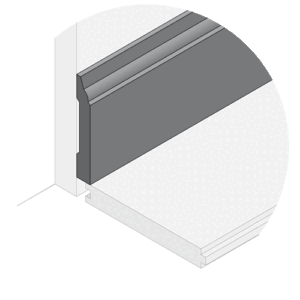 Standard Wall Base Transition Hardwood Floor Molding